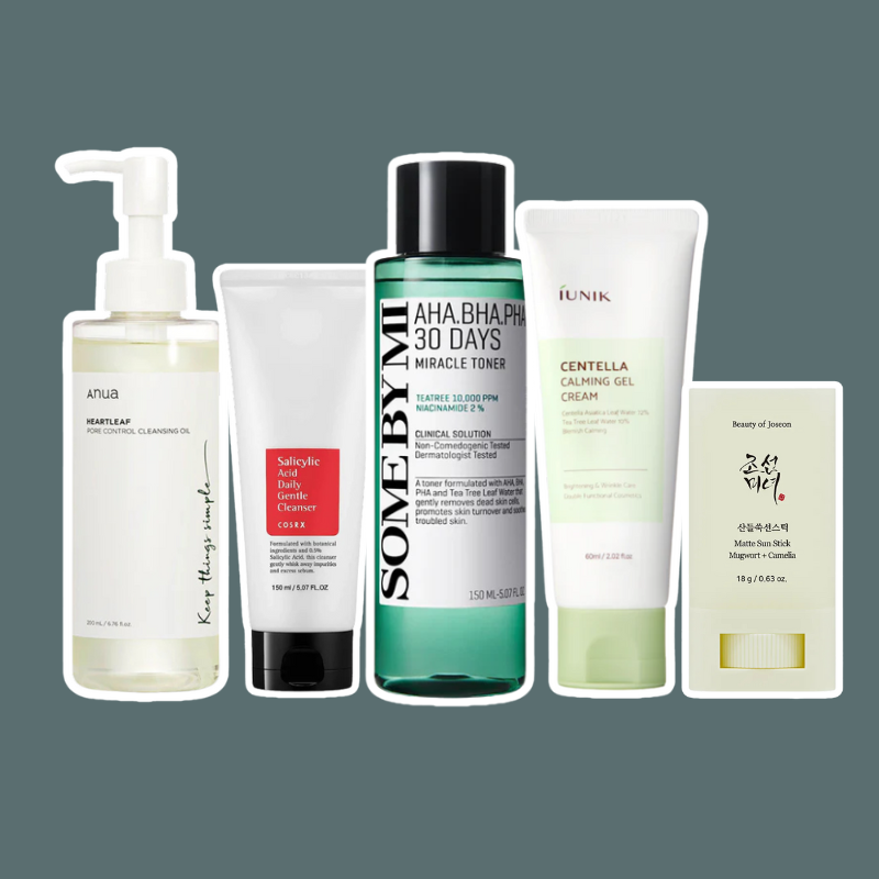 Oily Skin K-Beauty Bundle
