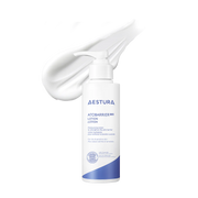 AESTURA Atobarrier 365 Lotion in a 150ml bottle for lightweight hydration and barrier care.