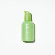 Abib Heartleaf Essence in pump bottle with soft natural lighting