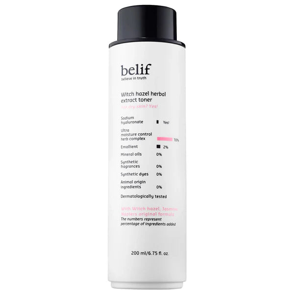 belif Hamamelis-Kräuterextrakt-Toner, 200 ml