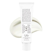 White tube of Dr.Althea 345 Relief Cream with clean gel texture on a minimal background