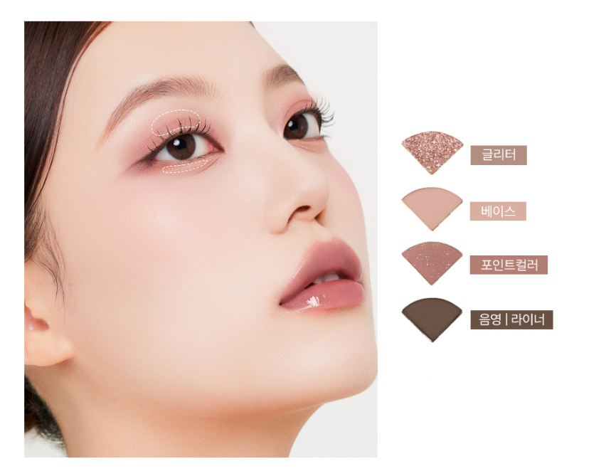 MUZIGAE MANSION Twist Pot Eye Palette