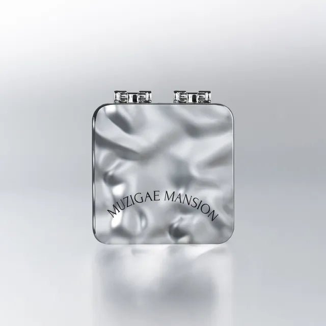 MUZIGAE MANSION Mirror Oil Paper compact with puff and charcoal blotting sheets