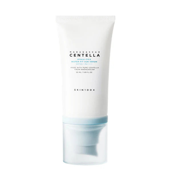 Skincare tube labeled 'Hanskin Centella' on a white background