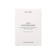 Mascarilla facial calmante Cica de ONE THING x 5