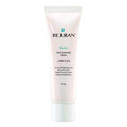 Rejuvenating cream tube with visible branding on a white background