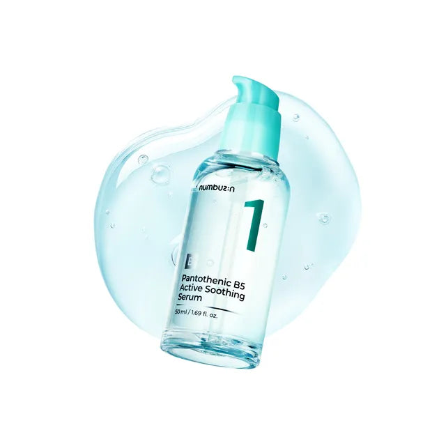 Suero calmante activo con vitamina B5 pantoténico n.° 1 de Numbuzin (50 ml)
