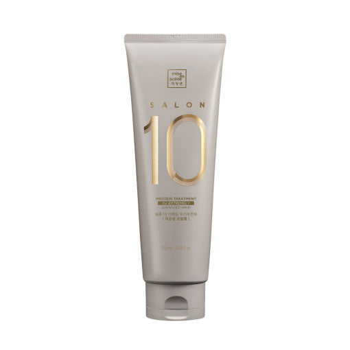 Repair extremely damaged hair in 10 seconds. Salon10 Protein Treatment restores softness and shine with 30,000 ppm protein complex.

